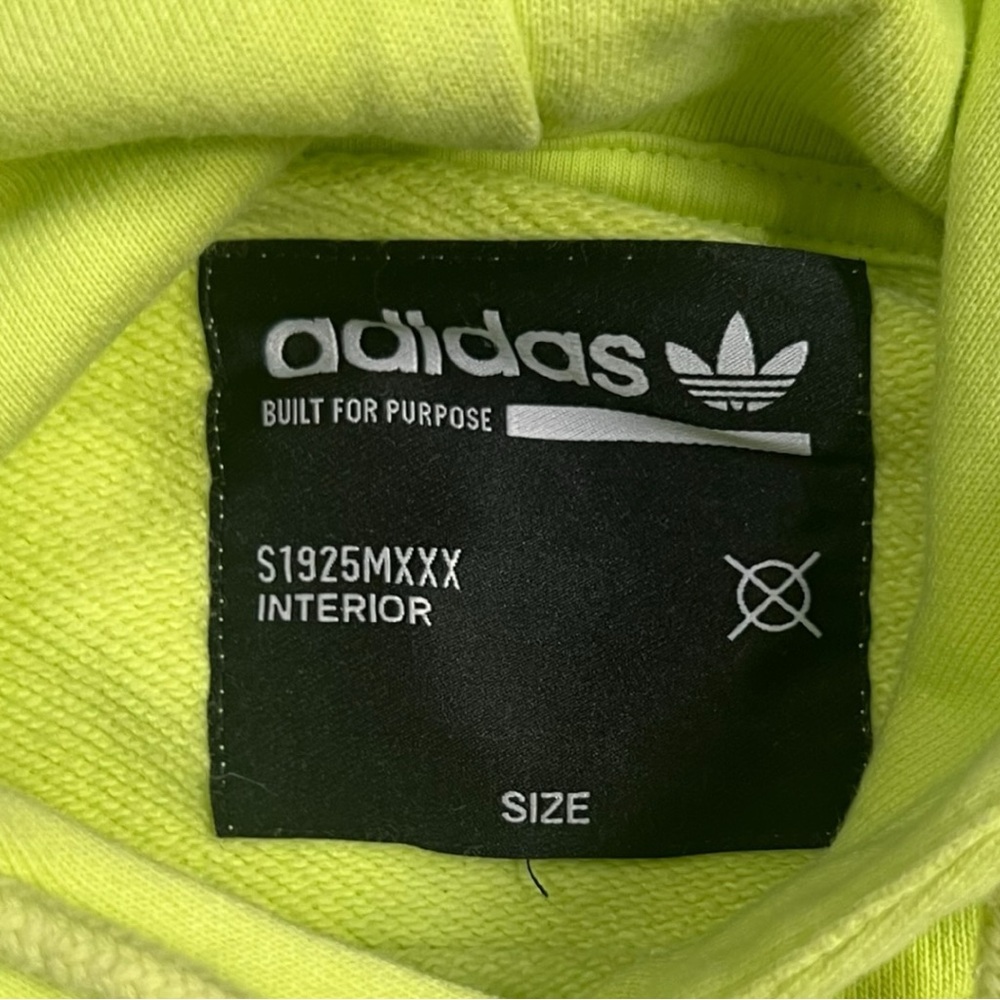 ⚡️ ADIDAS ORIGINALS NEON GRAPHIC HOODIE ⚡️ Size Medium - Picture 4 of 6